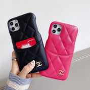 Diamond Leather Phone Case For iPhone