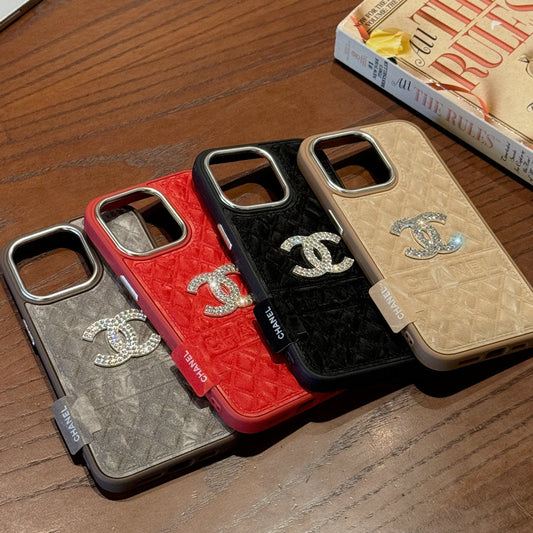 CC Auréla Velvet Shine Logo Case