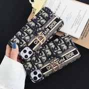 OO Floral Printed Phone Case For iPhone